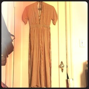 Faithfull the Brand Deep V jumpsuit